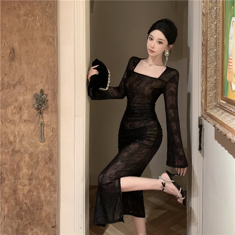 【dress】チュールワンピース　M26454
