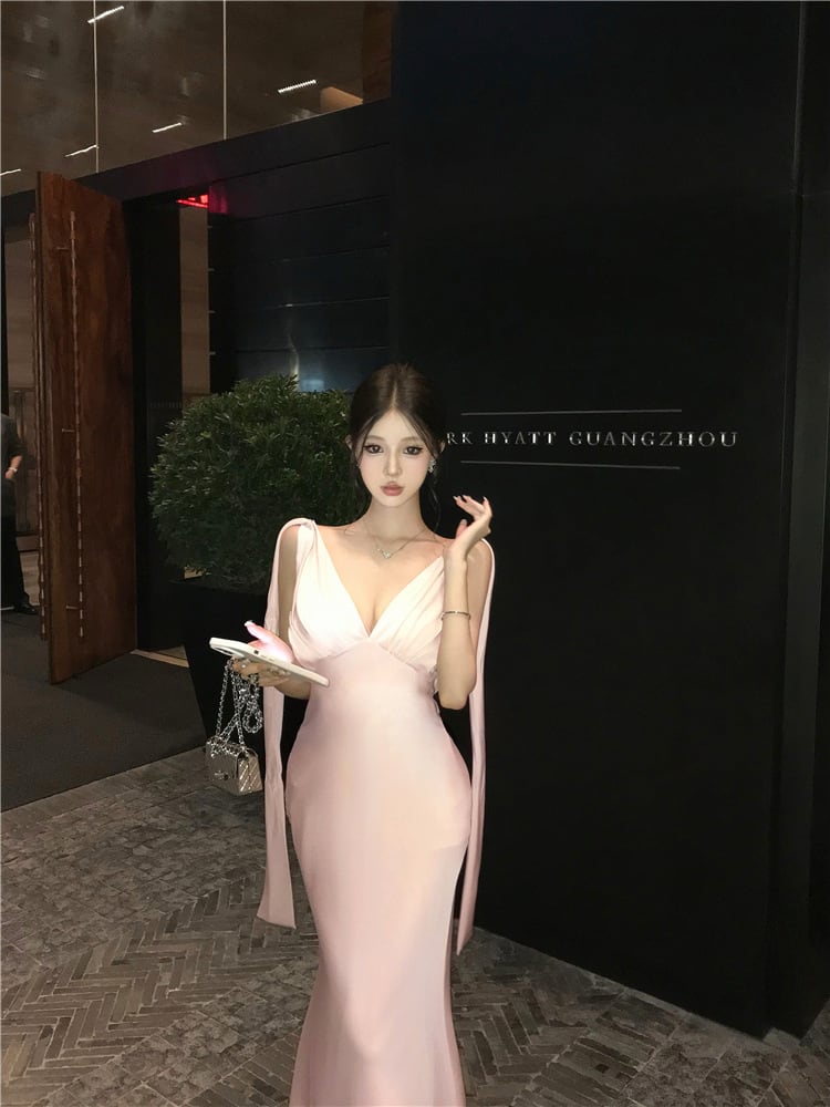 【dress】マーメイドキャミワンピース　M33556