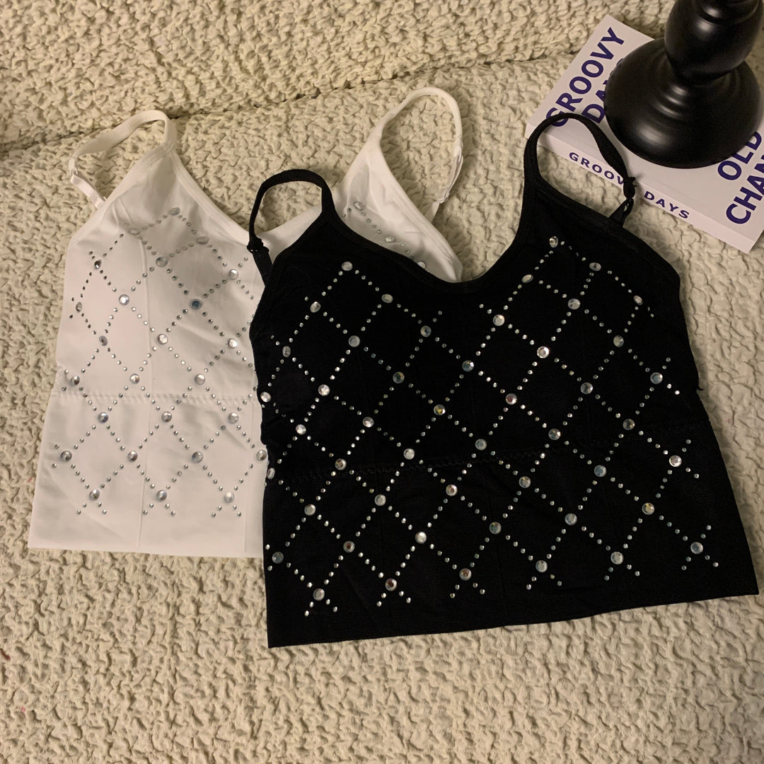 【tops】ビジューキャミソール　M24688