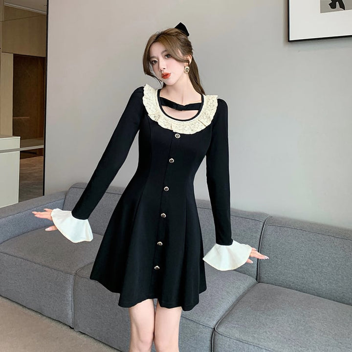 【dress】ドッキングワンピース　M19045