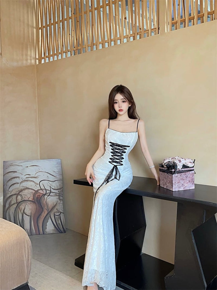 【dress】レースキャミワンピース　M24597