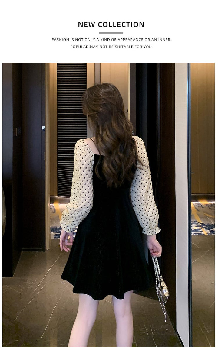 【dress】ドッキングワンピース　M29544