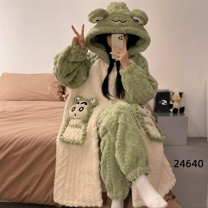 ふわふわルームウェアパジャマセット　N2857