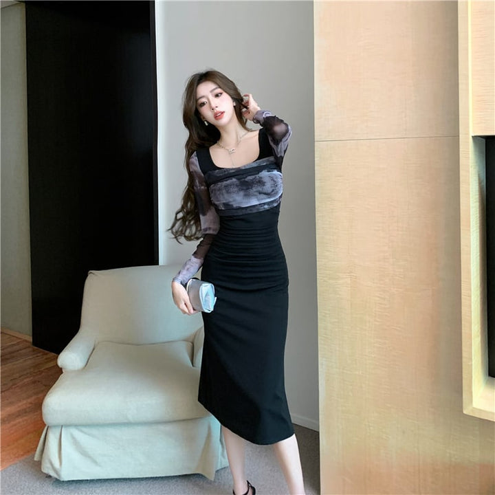 【dress】チュールワンピース　M20982