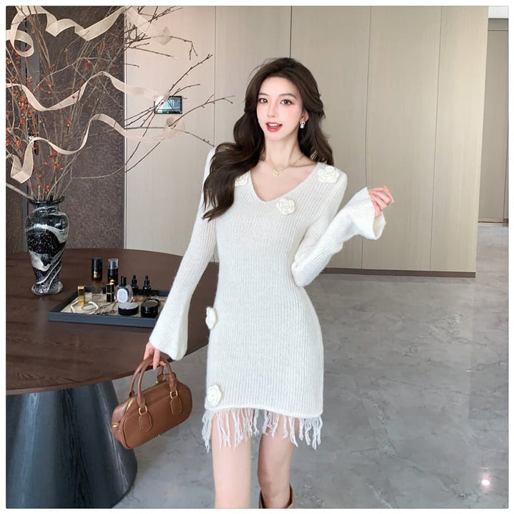 【dress】ニットワンピース　M26590