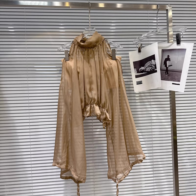 【tops】オープンショルダーシフォントップス Q8102