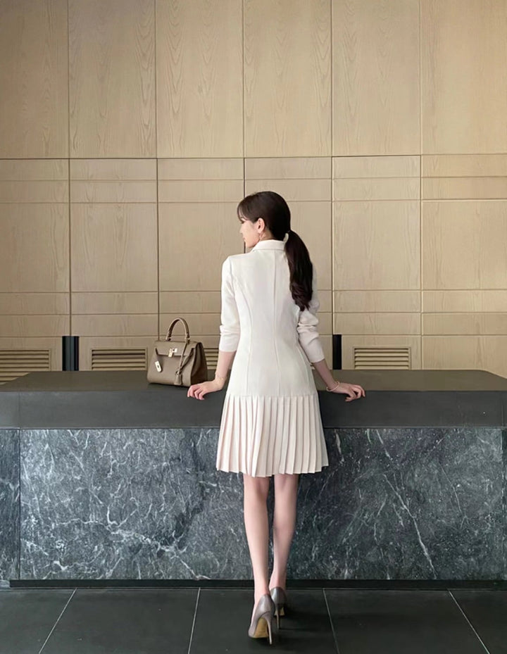 【dress】ダブルボタンワンピース　M27098
