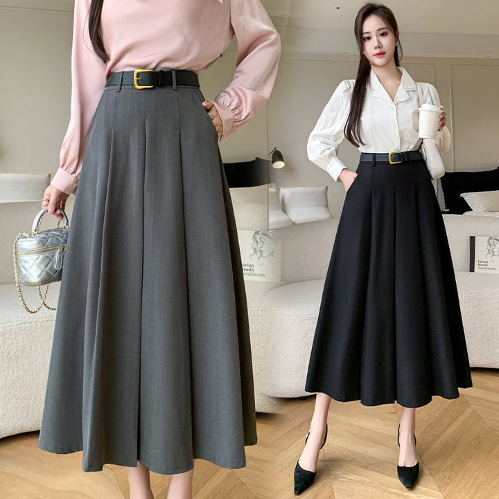 【bottoms】ロング丈スカート　M25632