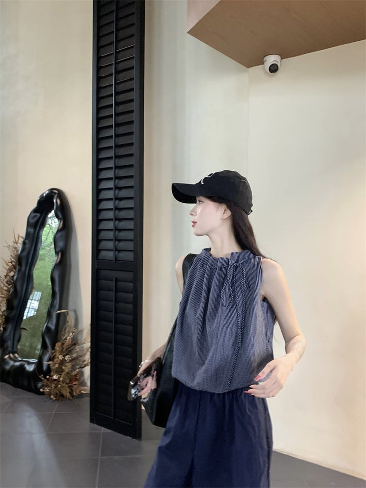 【tops】ノースリーブトップス　M24352