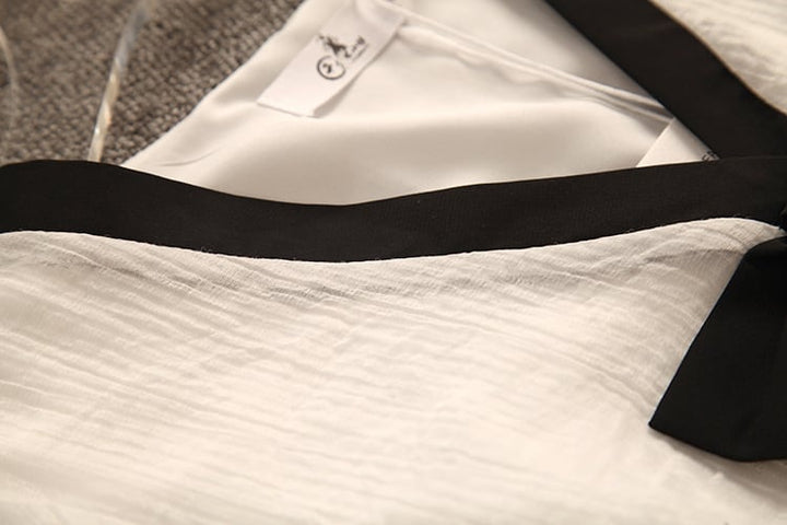 【dress】気質満点大人可愛いリボン付きデートワンピース　M16851