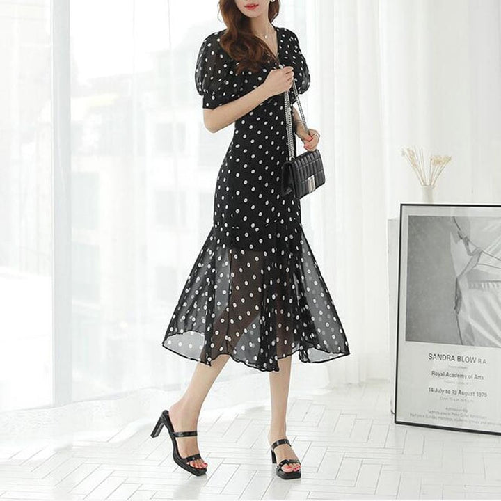 【dress】マーメイドワンピース　M25228