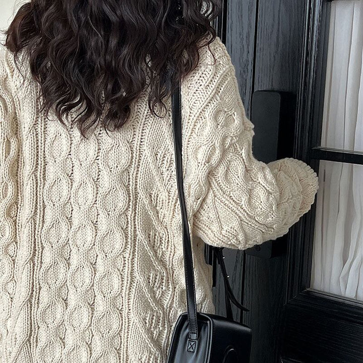 【outer】Vネックニットカーディガン Q7094