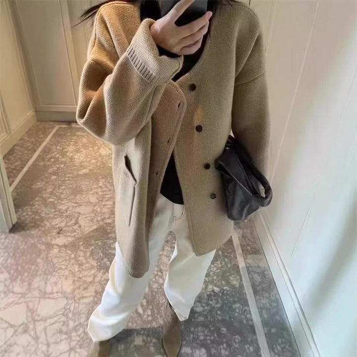 【outer】ニットカーデ　M26749