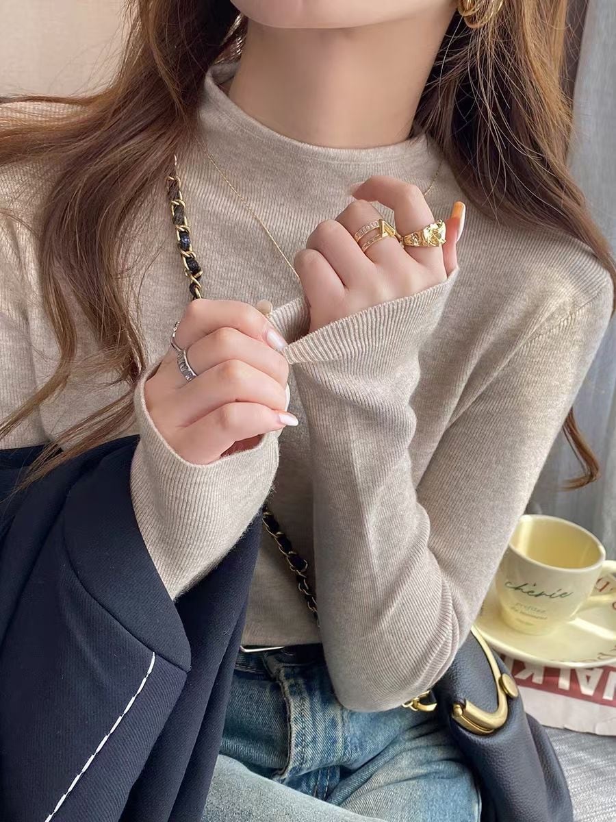 【tops】ニットトップス　M26783
