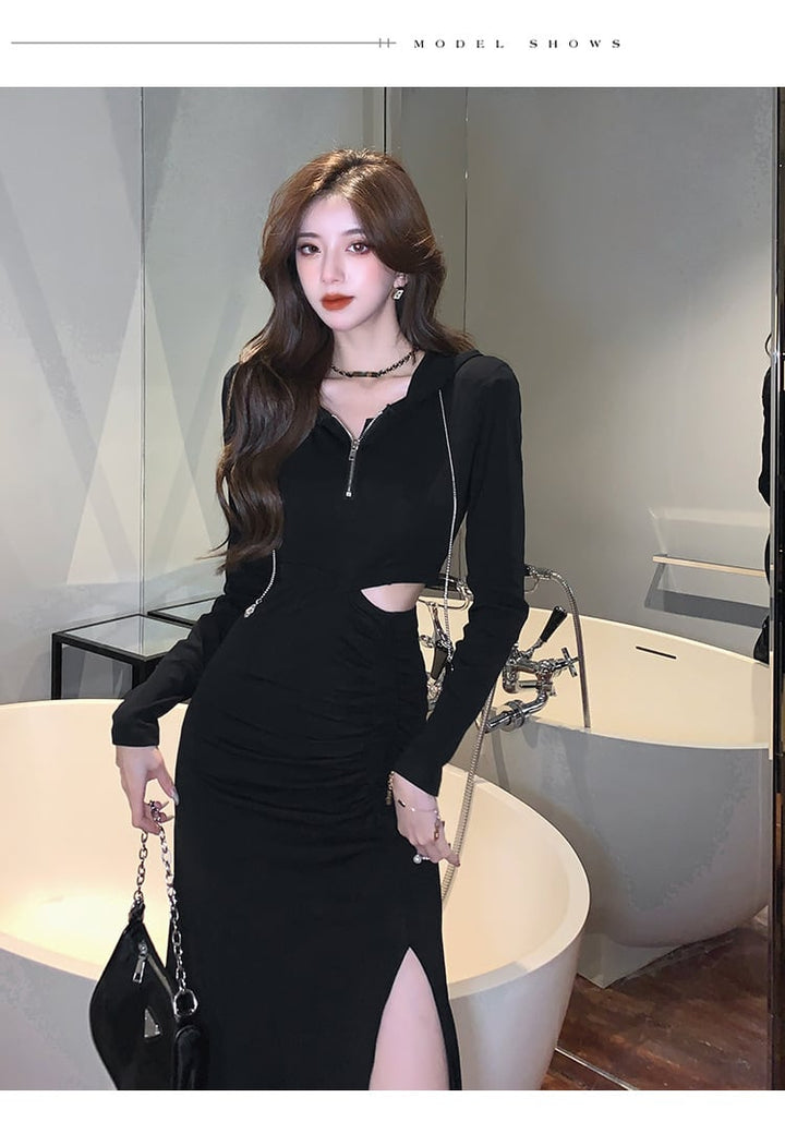 【dress】フード付きワンピース　M26654
