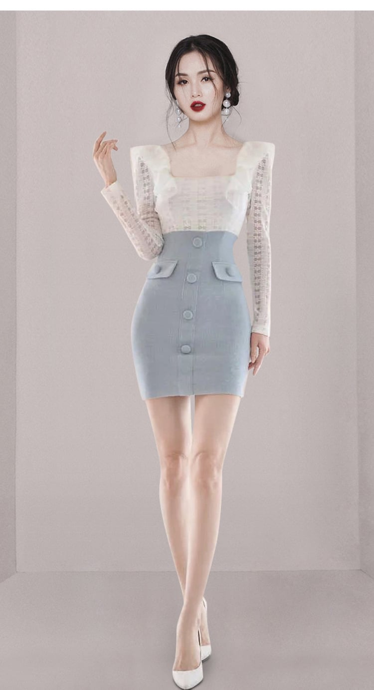 【dress】知的で品の良い♡エレガントデートワンピース　M17609