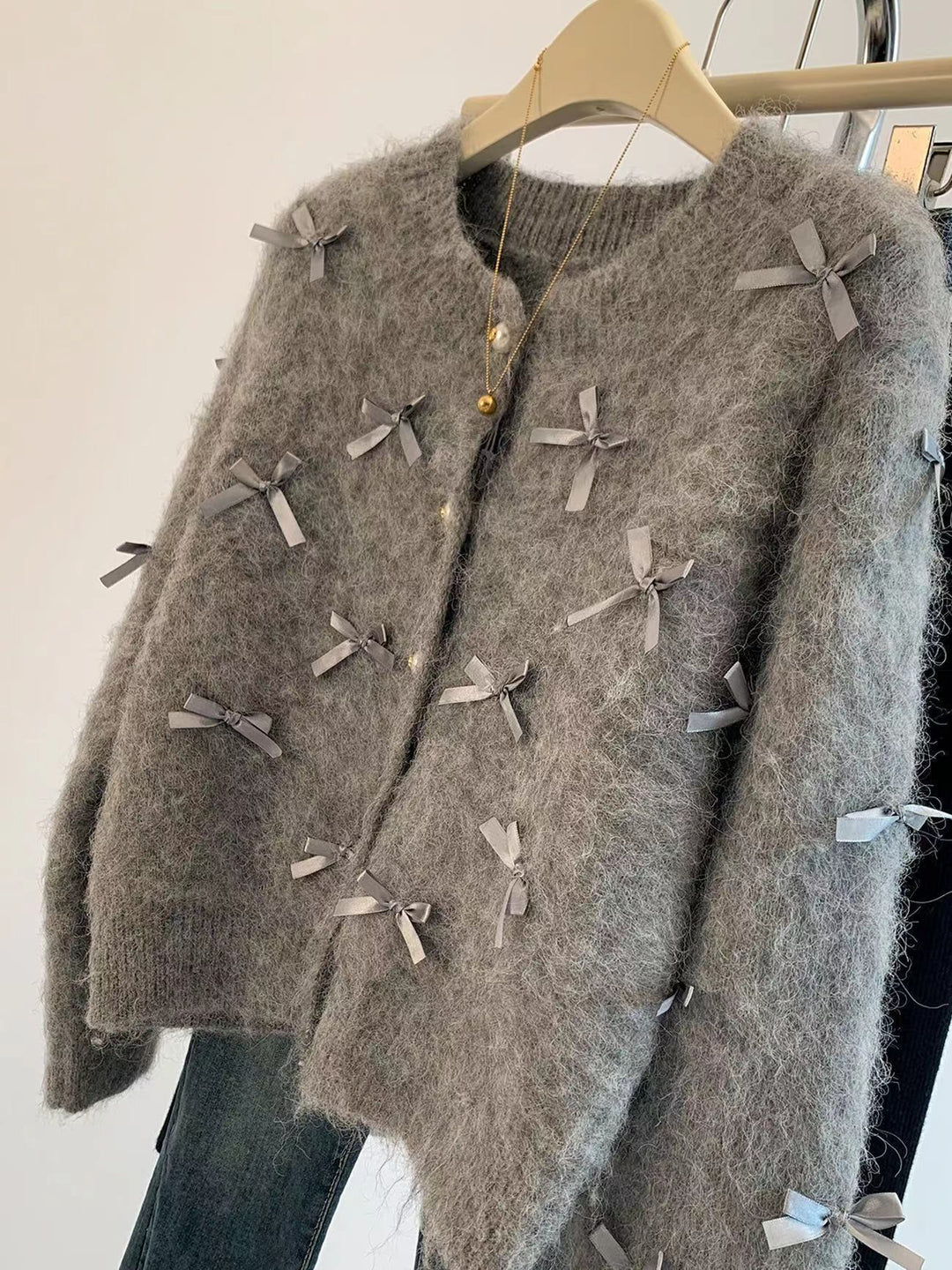 【outer】ニットカーデ　M29242
