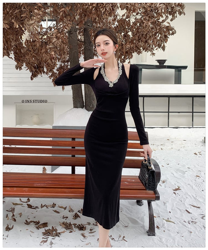 【dress】デートワンピース　M27809