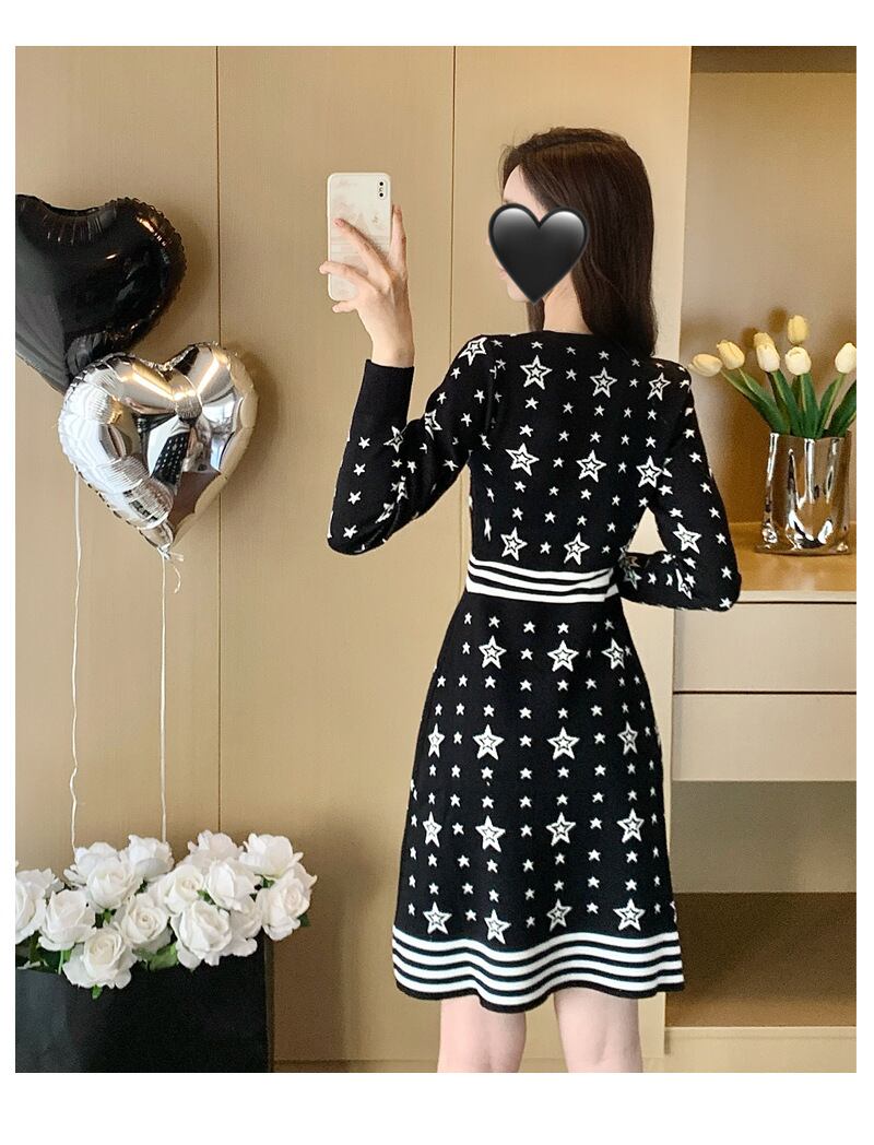 【dress】ニットワンピース　M28413
