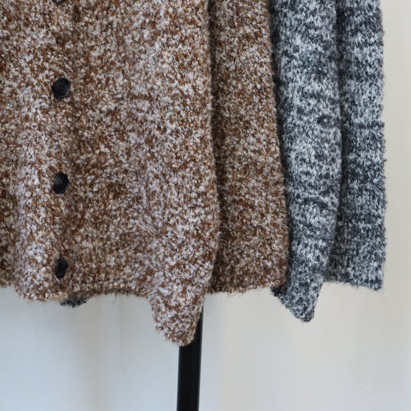 【outer】Vネックニットカーデ　M25722