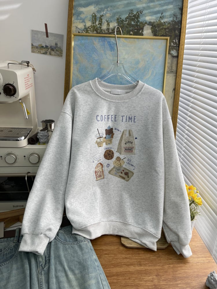 【tops】プリントプルオーバー　M26574