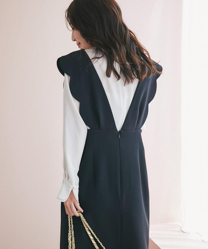 【dress】パールベストワンピース　M26117