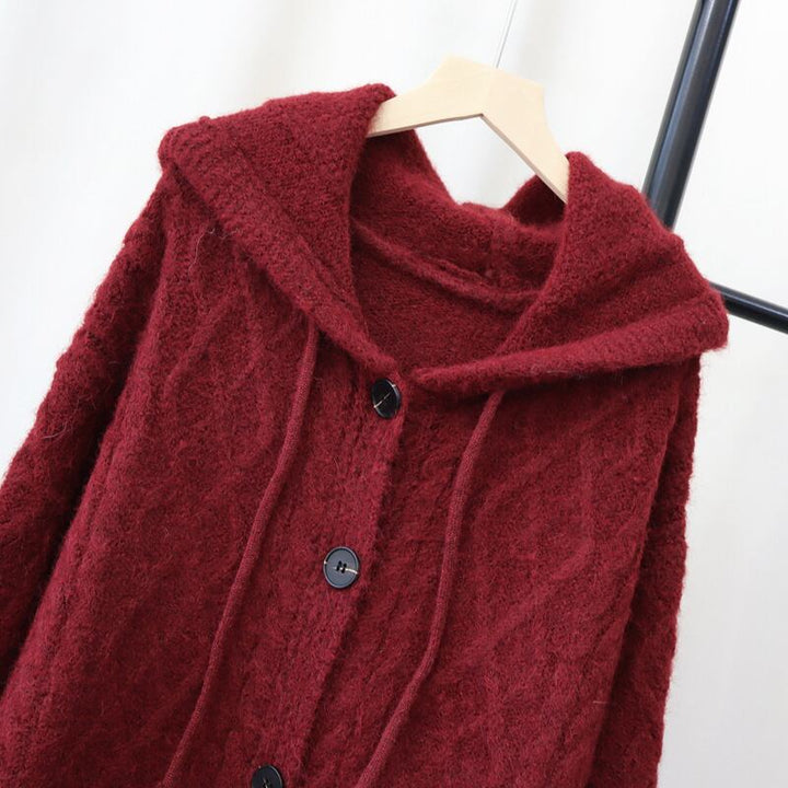 【outer】ロング丈ニットカーデ　M27038