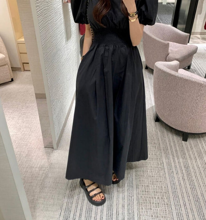 【dress】パフスリーブワンピース　M23882