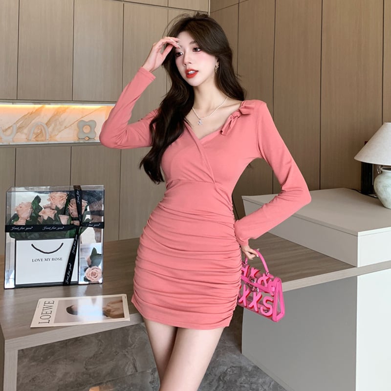 【dress】輝いて超人気 ! スウィートデートワンピース　M17412