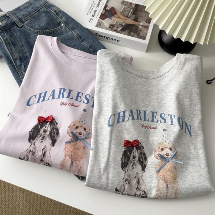 【tops】カートゥーンTシャツ　M29929