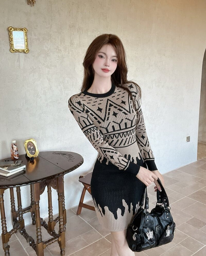 【dress】ニットワンピース　M27816