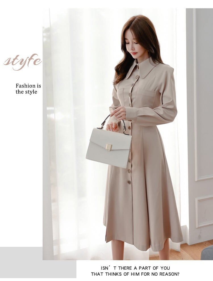 【dress】女性力を高める～OL、通勤デートワンピース　M17281
