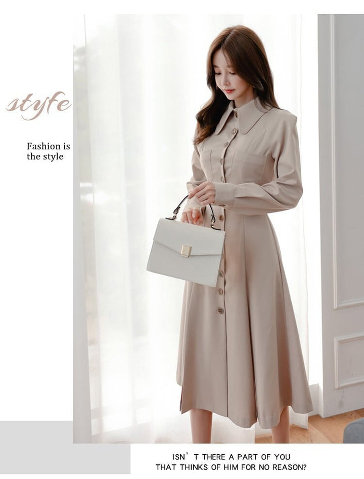【dress】女性力を高める～OL、通勤デートワンピース　M17281