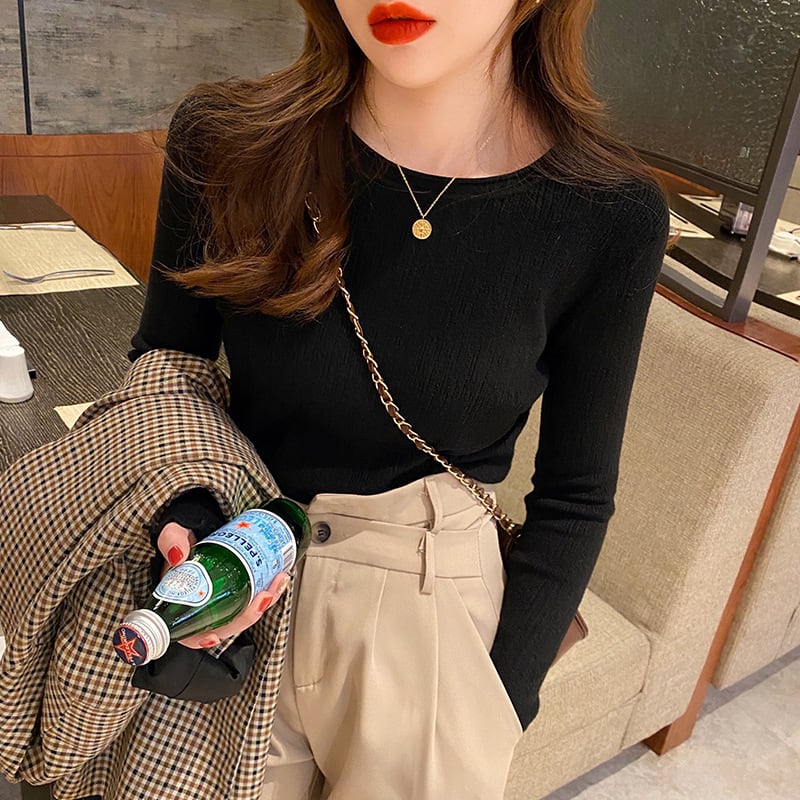 【tops】ニットトップス　M26506