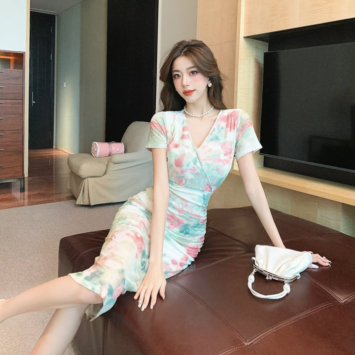 【dress】美感いっぱい✿ ✿エレガントデートワンピース　M17445