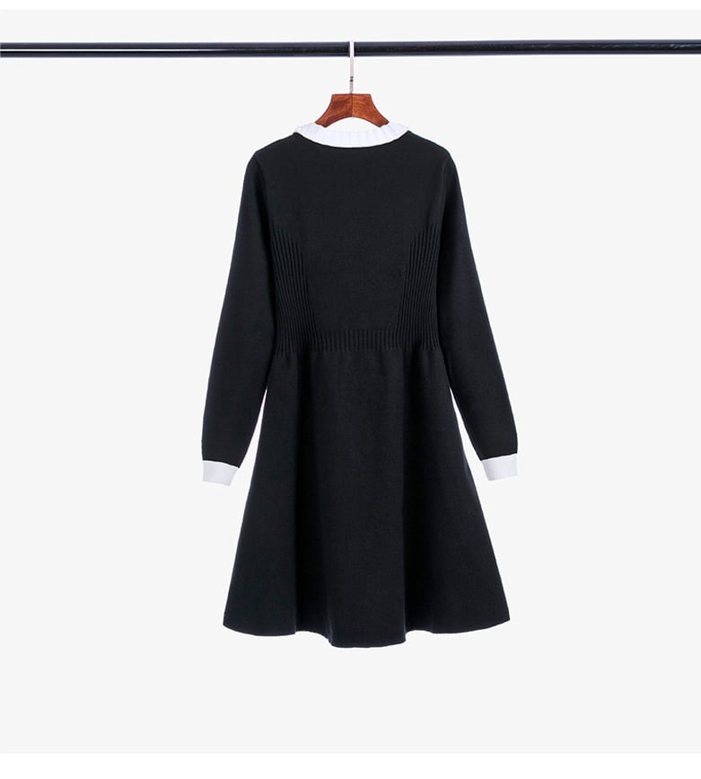 【dress】輝いて超人気 ! エレガントニットワンピース　M17472