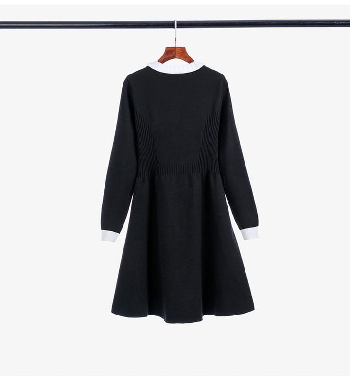 【dress】輝いて超人気 ! エレガントニットワンピース　M17472
