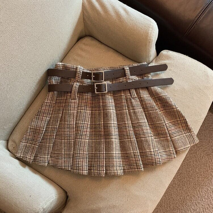 【bottoms】プリーツスカート　M27357