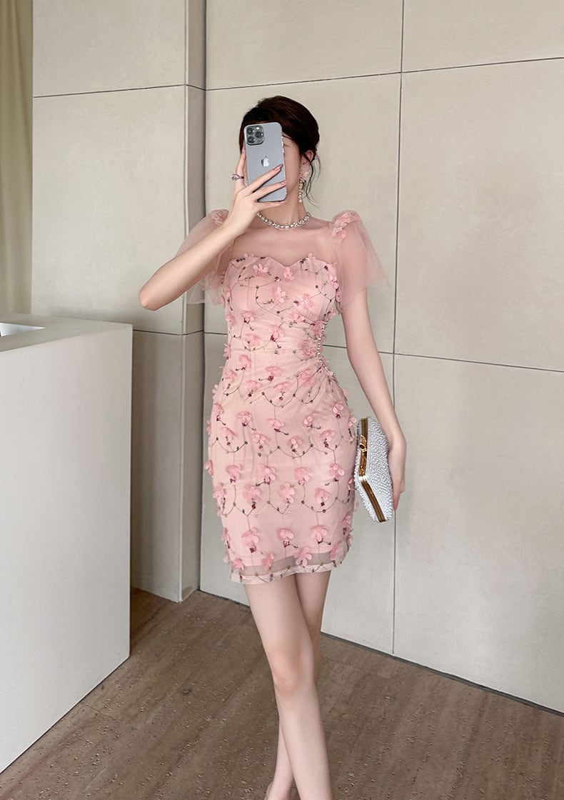 【dress】デートワンピース　M24194