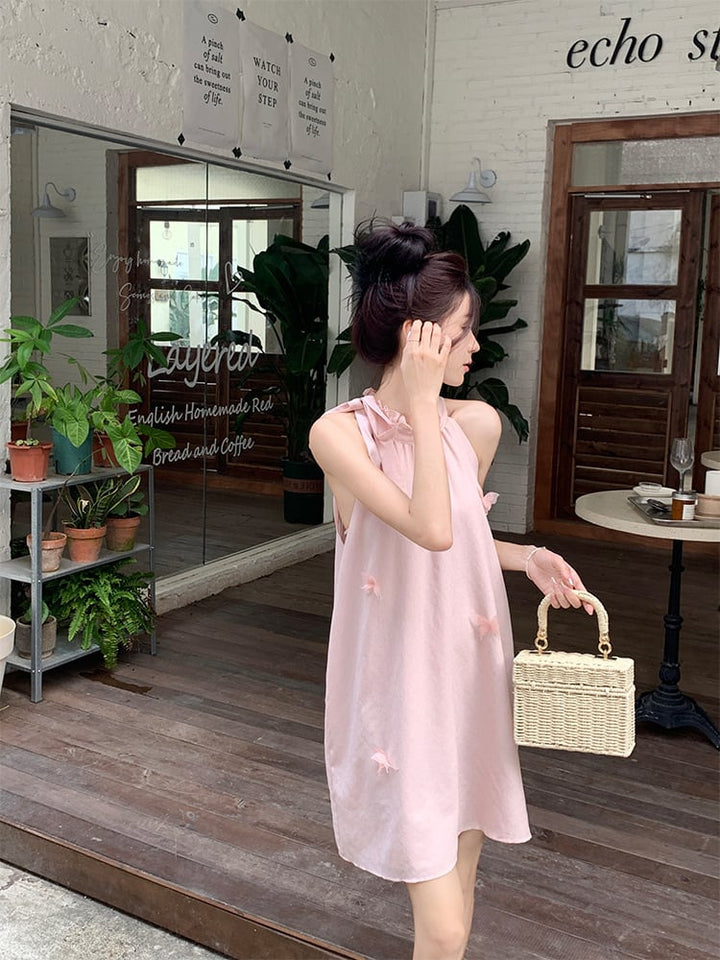 【dress】ホルターネックワンピース　M24824