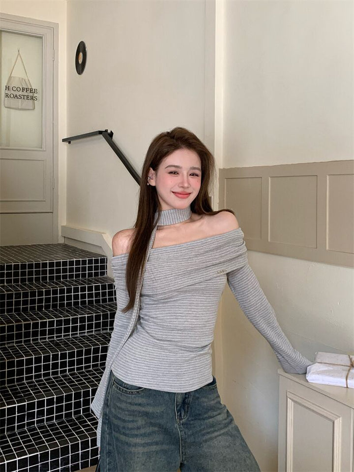 【tops】オフショルダートップス　M27995