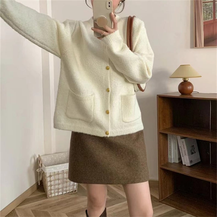 【outer】ニットカーデ　M26750