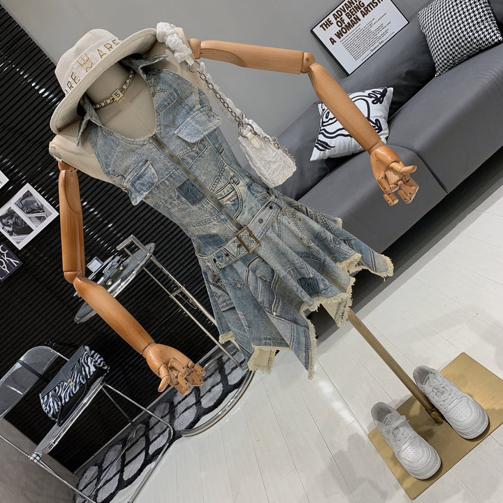【dress】不規則 イレギュラーワンピース　M25017
