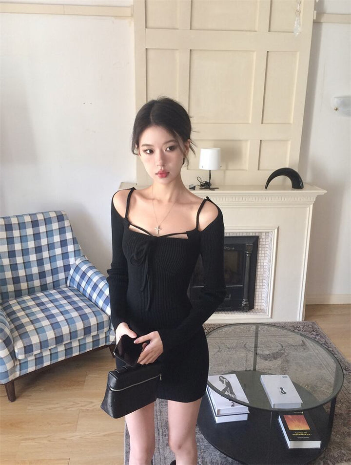 【dress】ニットワンピース　M28263