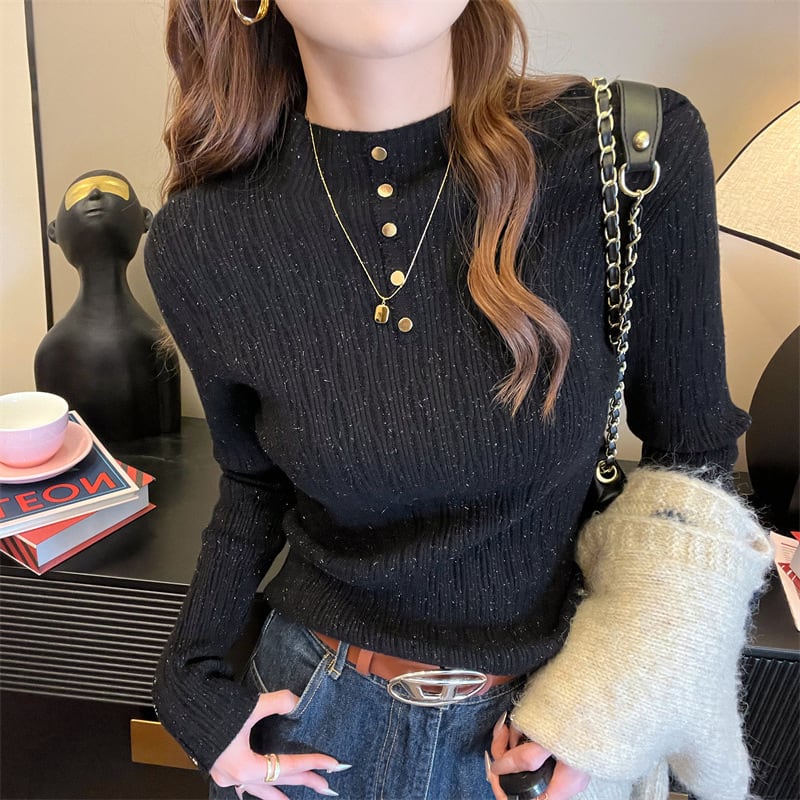 【tops】ニットトップス　M26757