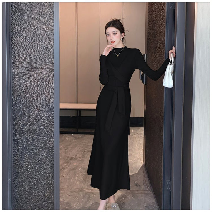 【dress】ニットワンピース　M27028