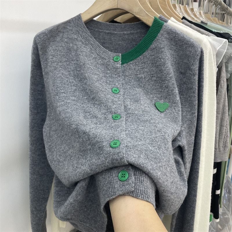 【outer】ニットカーデ　M26649