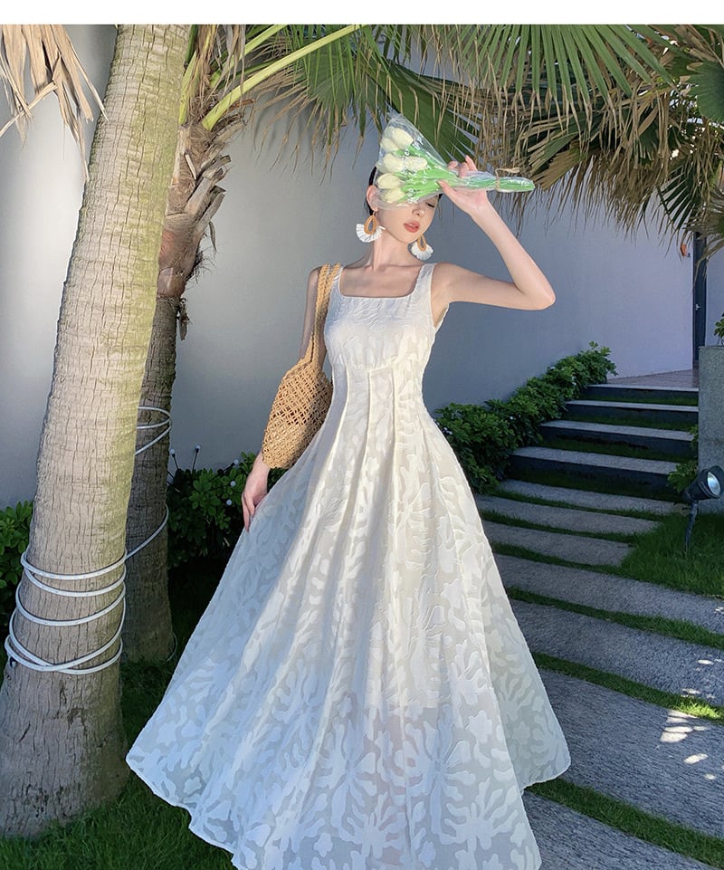 【dress】美人度アップエレガントキャミワンピース着瘦せ　M17458