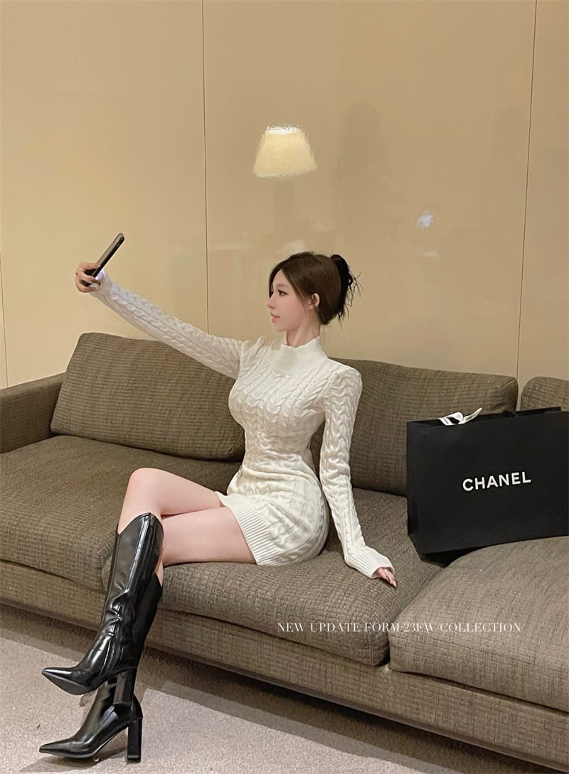 【dress】バックレスワンピース　M25657