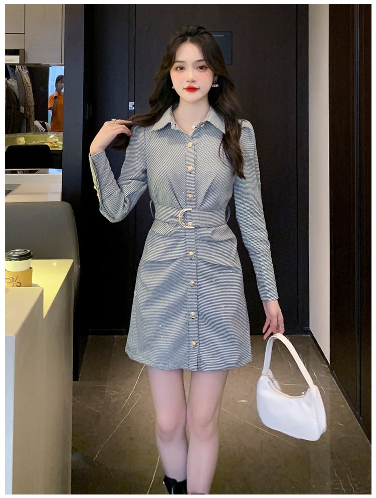 【dress】人気上昇中 chicファッションデートワンピース　M17479